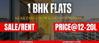 1 BHK Flats for Sale & Rent in Noida, Greater Noida